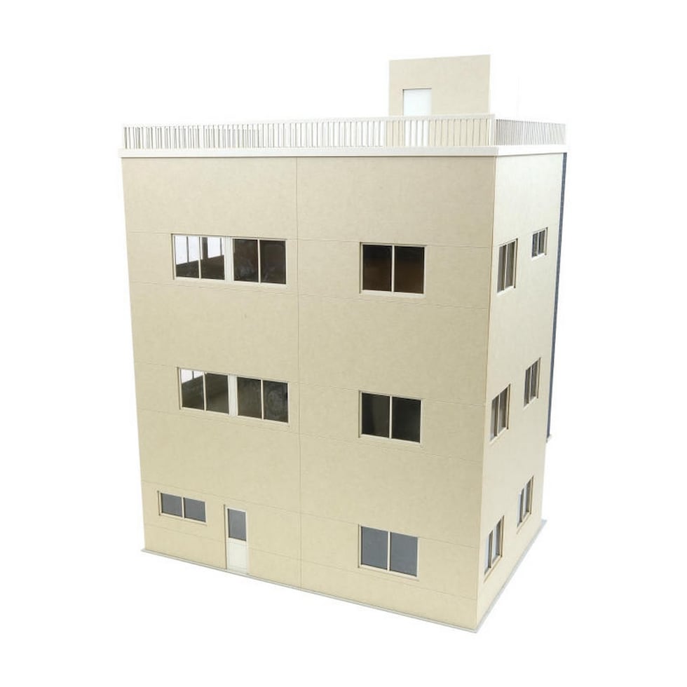 さんけい 情景 S=1/87・80 ビル-6 (MK05-57)