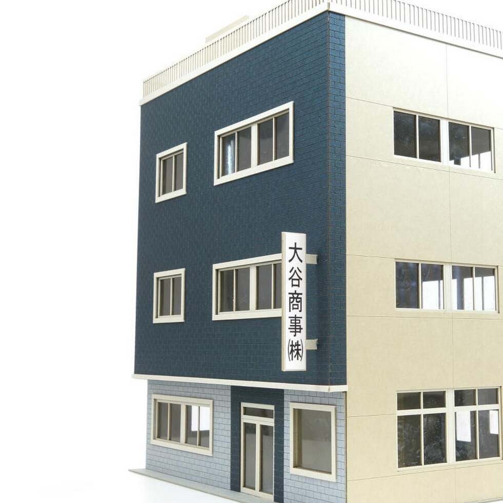 さんけい 情景 S=1/87・80 ビル-6 (MK05-57)