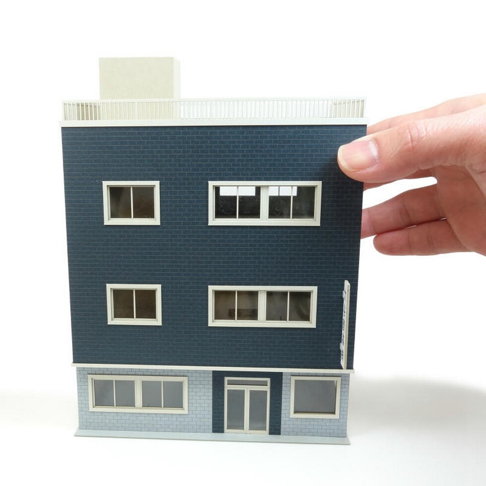 さんけい 情景 S=1/87・80 ビル-6 (MK05-57)