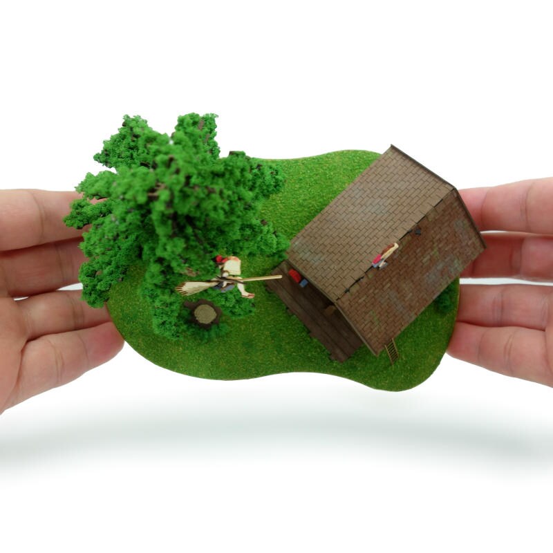 さんけい スタジオジブリ作品シリーズ S=1/1 キキとウルスラのアトリエ (MK07-39)