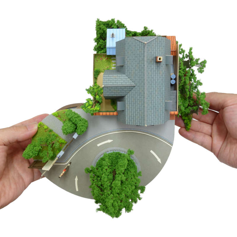 さんけい ジブリ シリーズ 耳をすませばジオラマ (MK07-40)