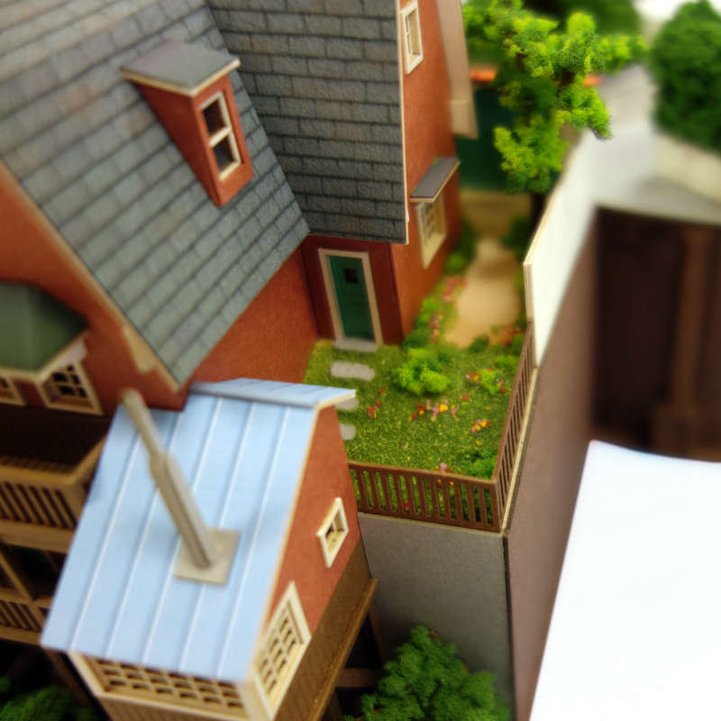 さんけい ジブリ シリーズ 耳をすませばジオラマ (MK07-40)