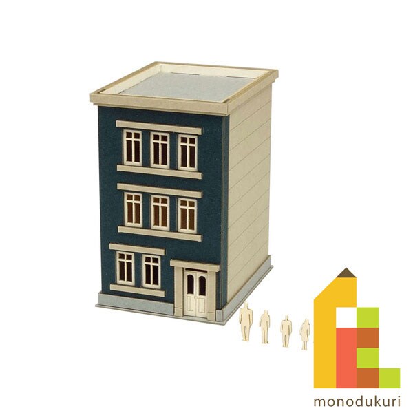 さんけい みにちゅあーと・プチ S=1/220 ビル-6 (MP01-159)