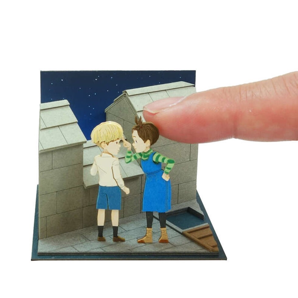 さんけい スタジオジブリ ミニ アーヤとカスタード (MP07-126)