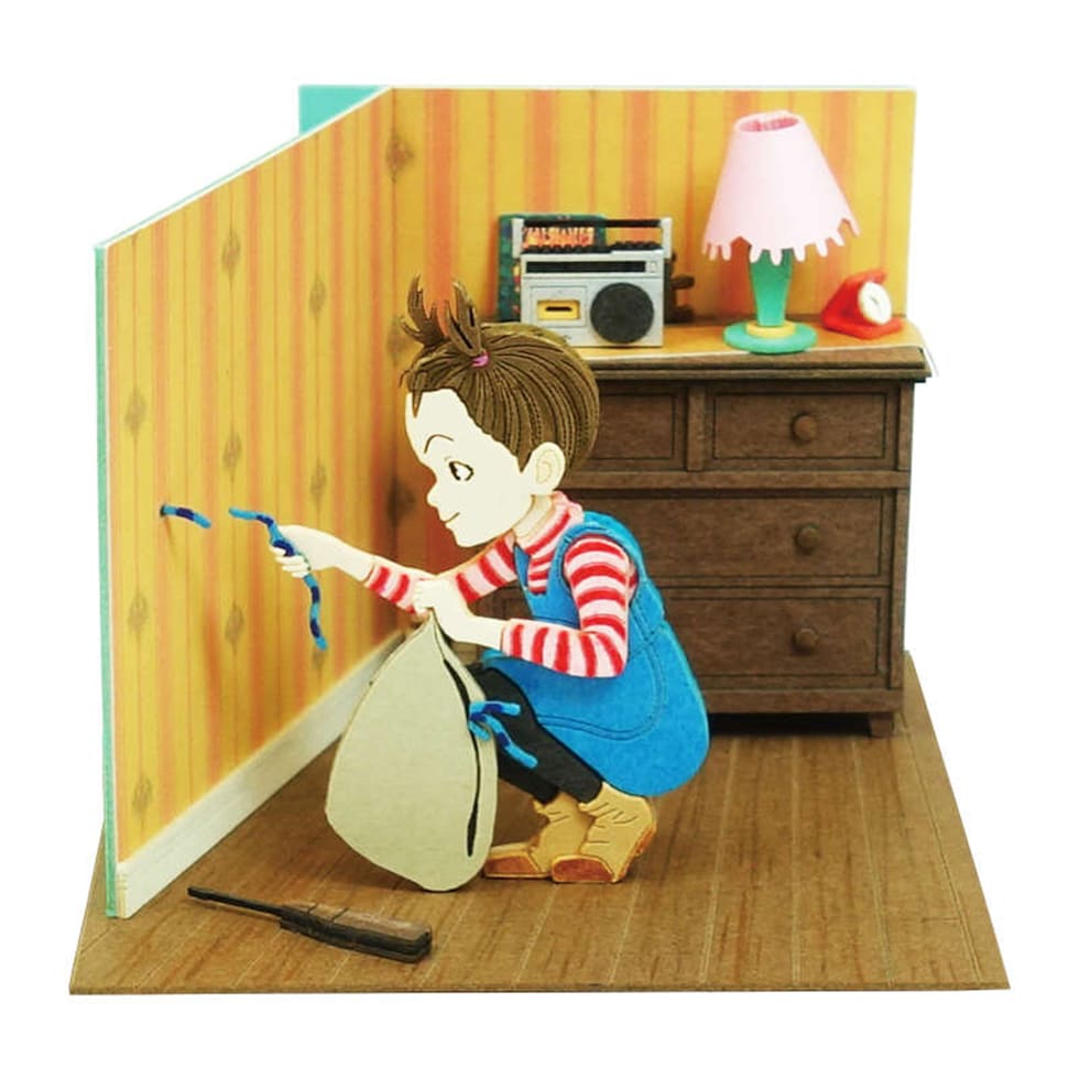 さんけい スタジオジブリ ミニ ミミズを隠すアーヤ (MP07-129)