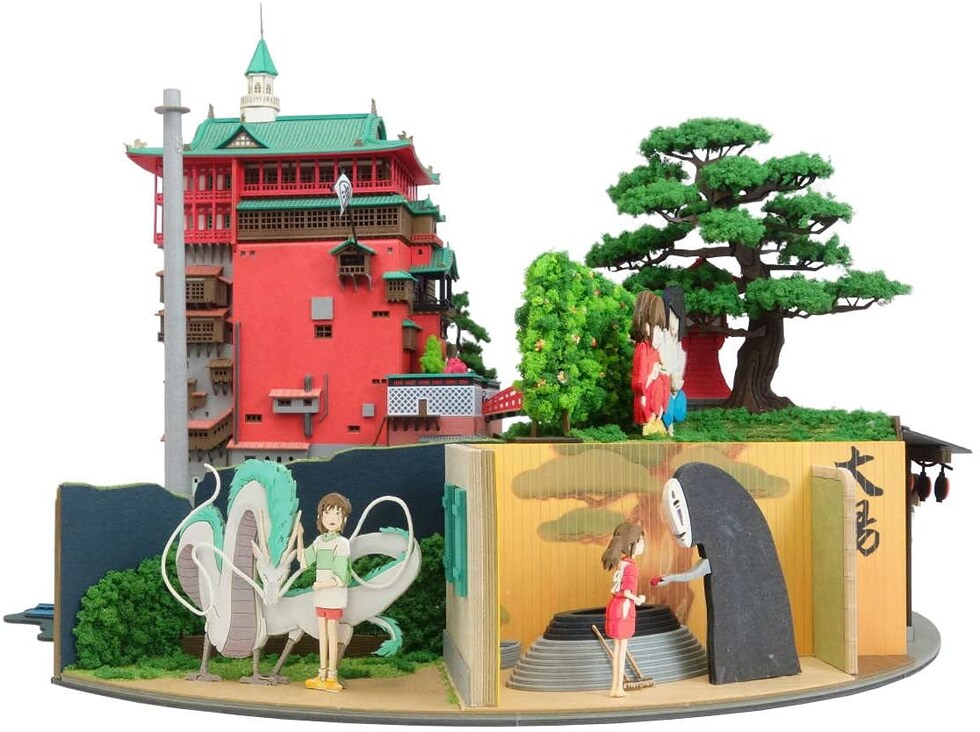 さんけい ジブリ シリーズ 千と千尋の神隠しジオラマ (MK07-42)