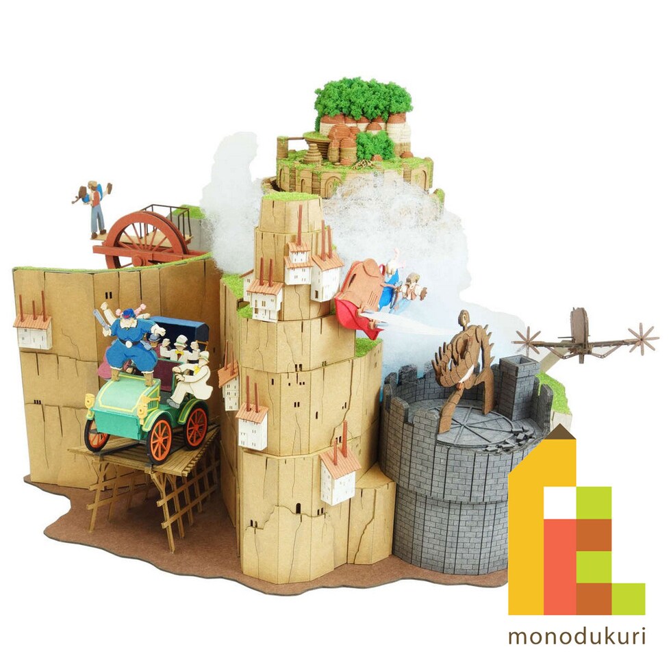 さんけい ジブリ シリーズ 天空の城ラピュタジオラマ (MK07-44)