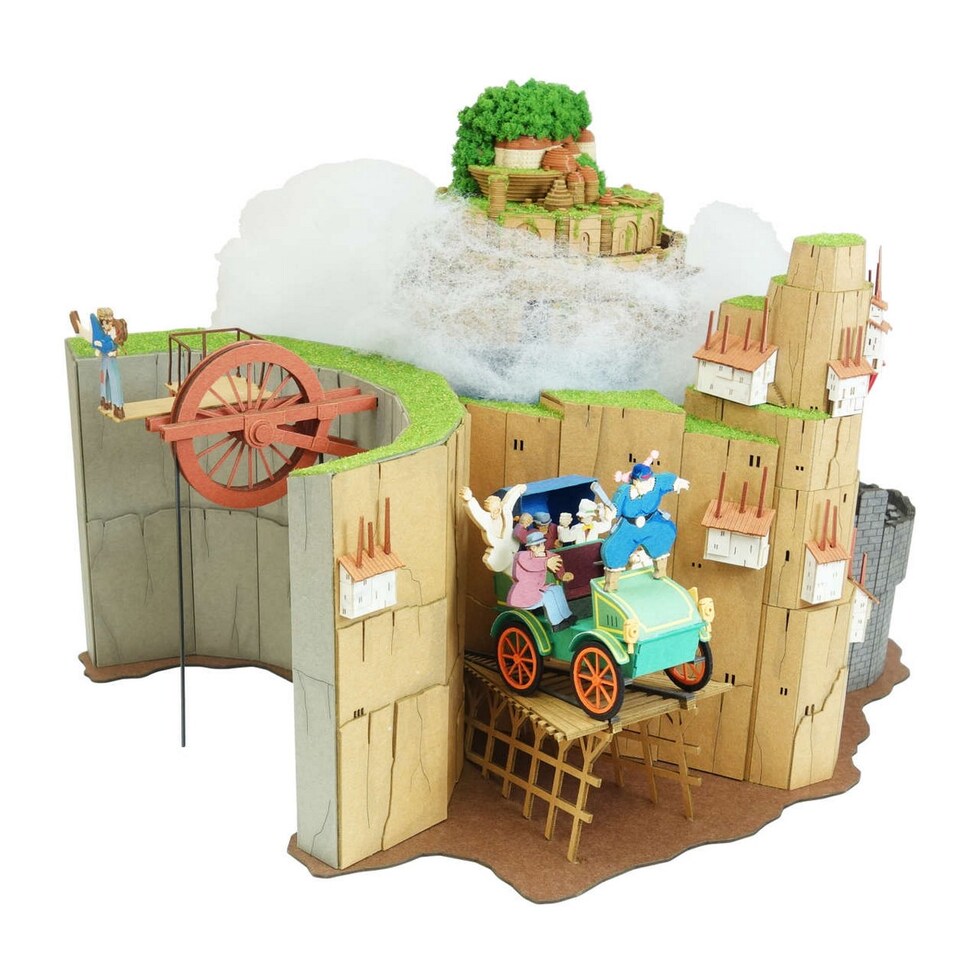 さんけい ジブリ シリーズ 天空の城ラピュタジオラマ (MK07-44)