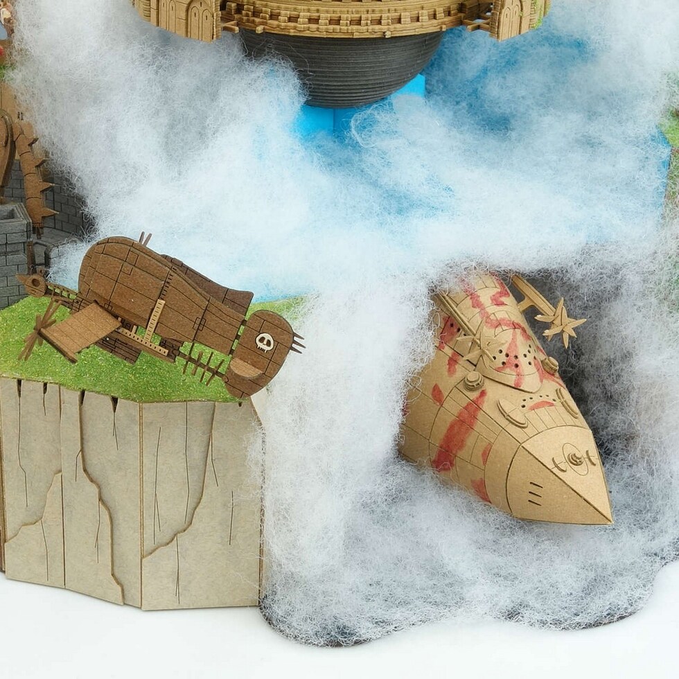 さんけい ジブリ シリーズ 天空の城ラピュタジオラマ (MK07-44)