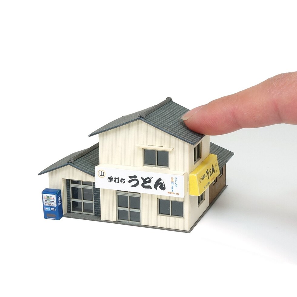 さんけい なつかしのジオラマ S=1/150 うどん屋 (MP03-112)