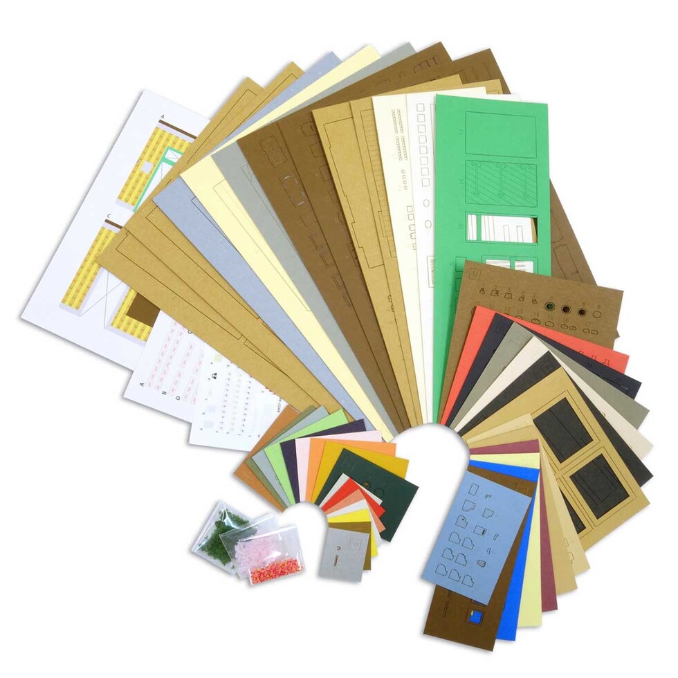 さんけい ジブリ シリーズ S=1/60 グーチョキパン店(MK07-46)