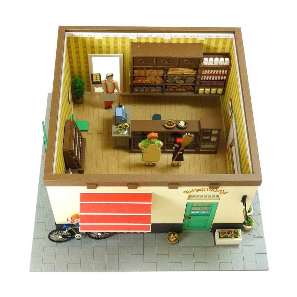 さんけい ジブリ シリーズ S=1/60 グーチョキパン店(MK07-46)