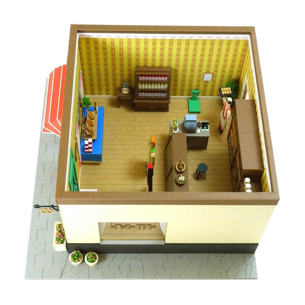 さんけい ジブリ シリーズ S=1/60 グーチョキパン店(MK07-46)