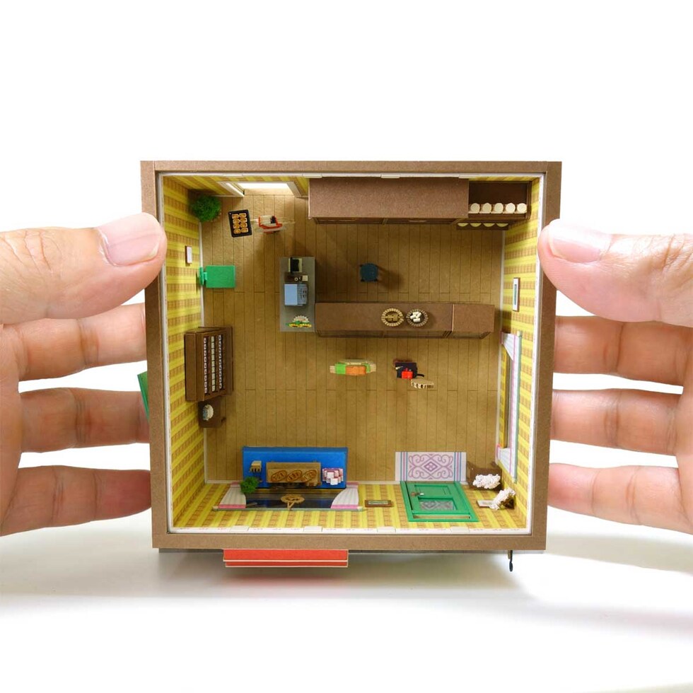 さんけい ジブリ シリーズ S=1/60 グーチョキパン店(MK07-46)