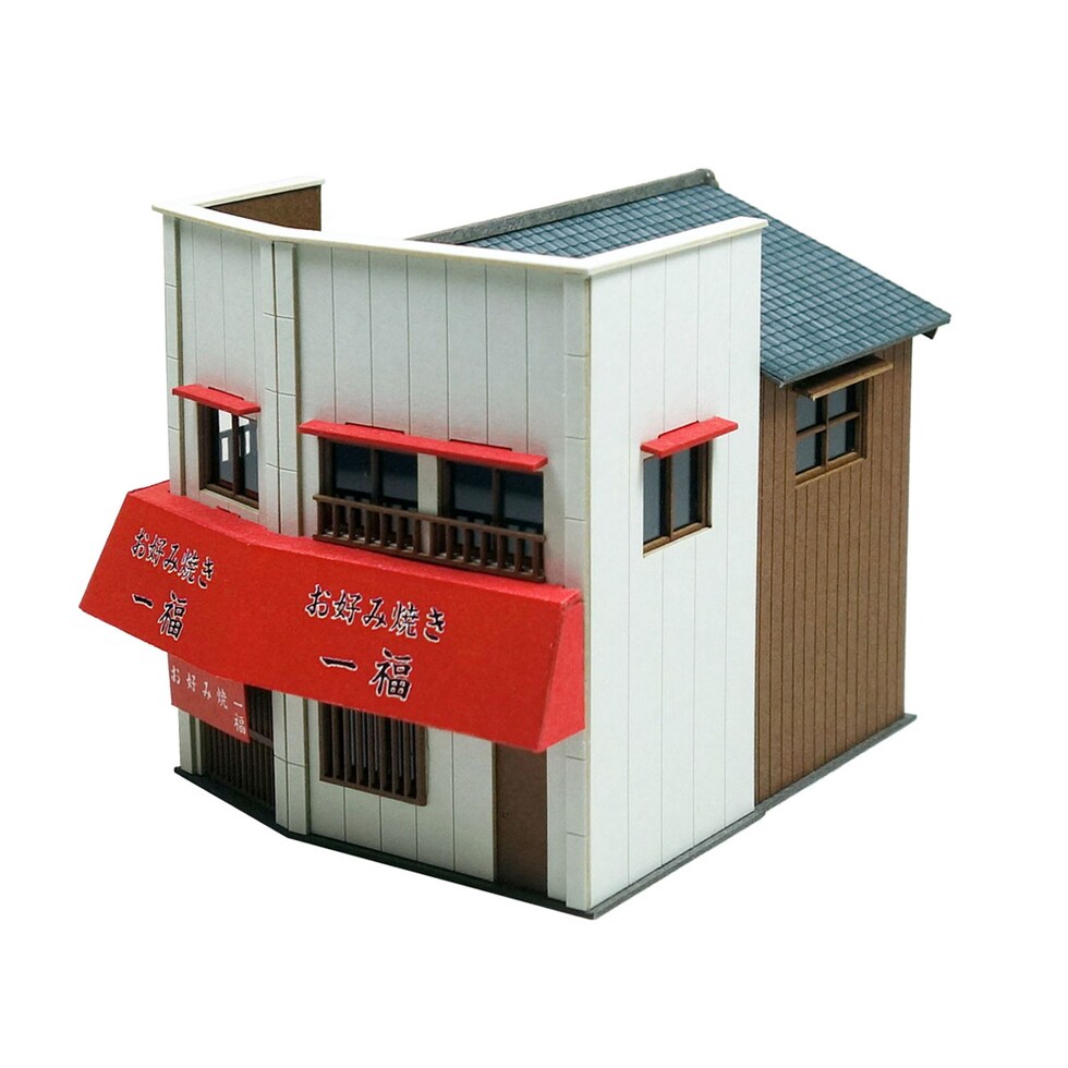 さんけい なつかしのジオラマ S=1/150 お好み焼き屋 (MP03-115)