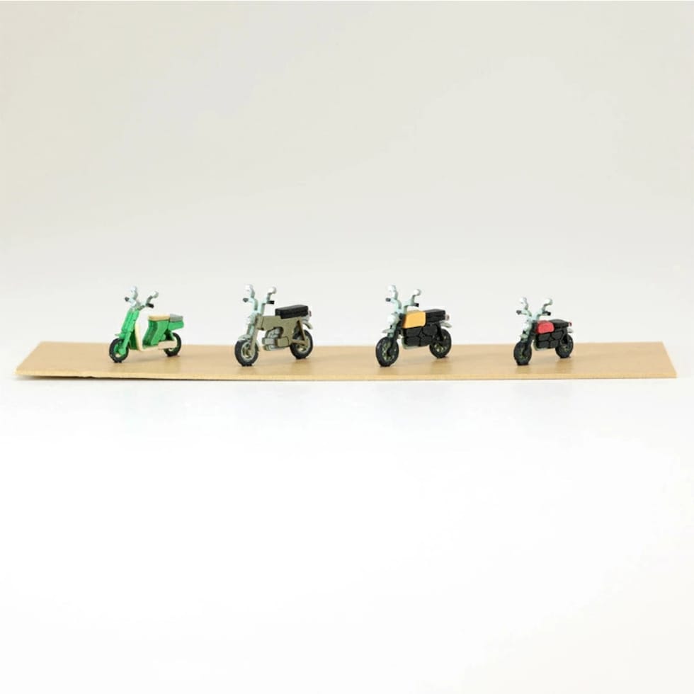 さんけい ジオラマ オプション S=1/150 バイクD (MP04-101)