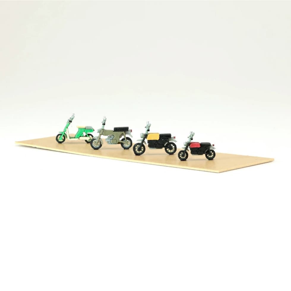 さんけい ジオラマ オプション S=1/150 バイクD (MP04-101)
