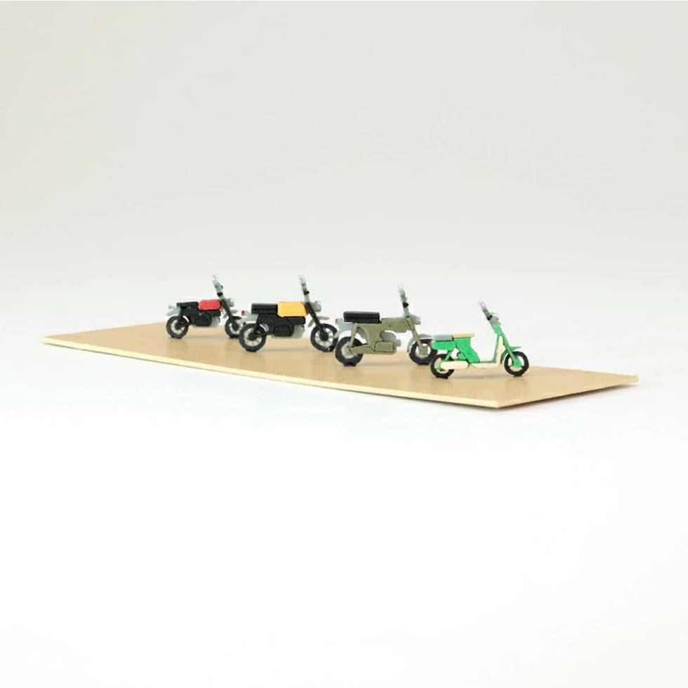 さんけい ジオラマ オプション S=1/150 バイクD (MP04-101)