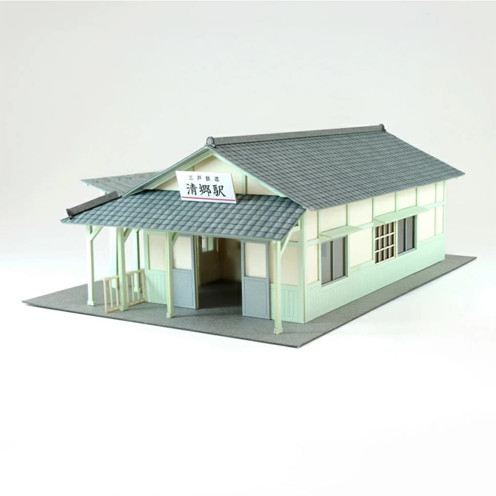 さんけい 情景 S=1/87･80 駅舎-6 (MK05-64)