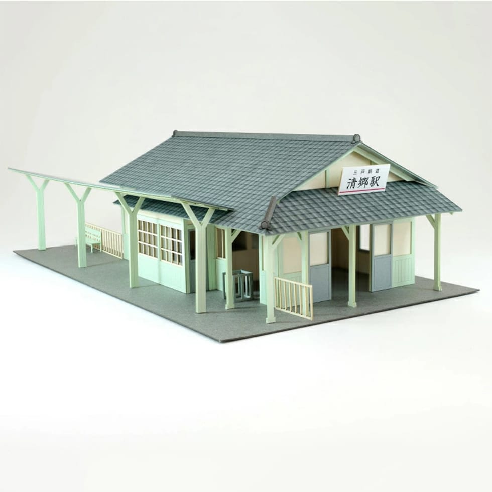 さんけい 情景 S=1/87･80 駅舎-6 (MK05-64)
