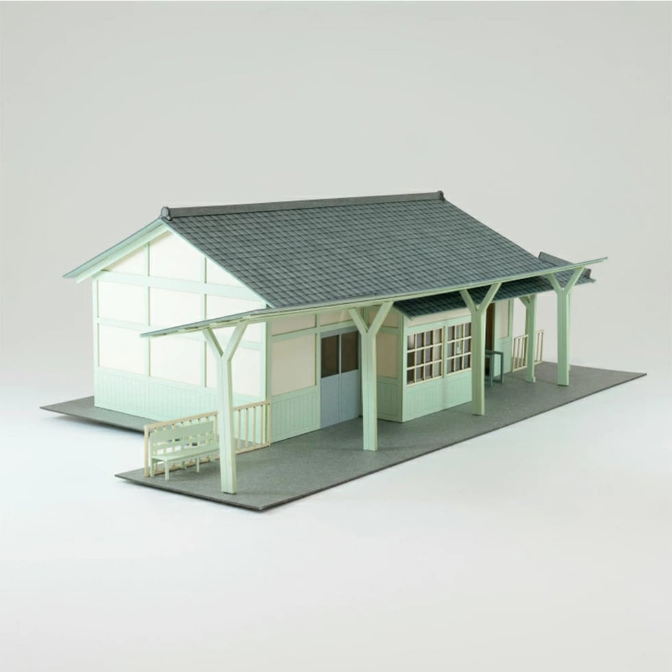 さんけい 情景 S=1/87･80 駅舎-6 (MK05-64)