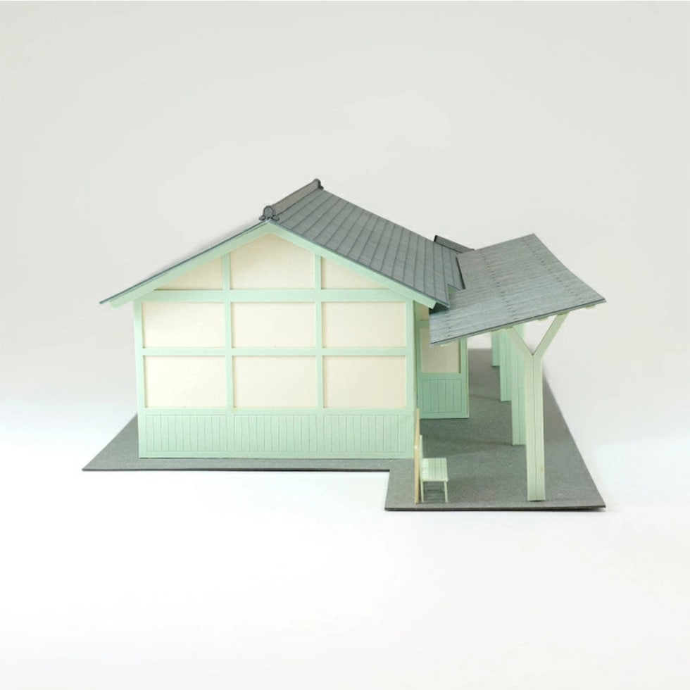 さんけい 情景 S=1/87･80 駅舎-6 (MK05-64)