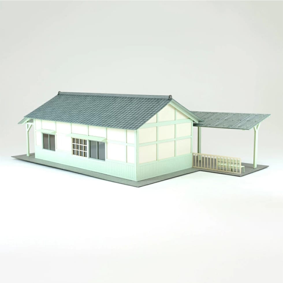 さんけい 情景 S=1/87･80 駅舎-6 (MK05-64)