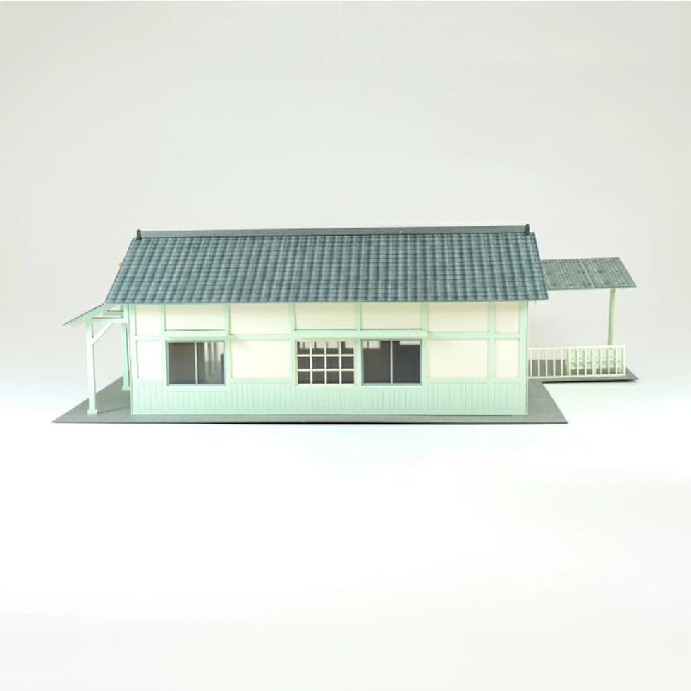 さんけい 情景 S=1/87･80 駅舎-6 (MK05-64)