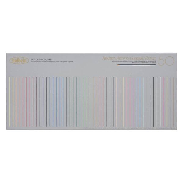 ホルベイン アーチスト色鉛筆セット 50色紙箱セット (OP935)