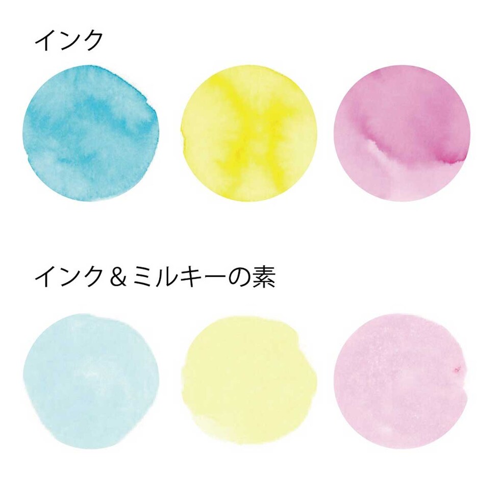 呉竹 ミルキーの素 WHITE (ECF172-003) くれたけ クレタケ ラメの素 ガラスペン インクアート