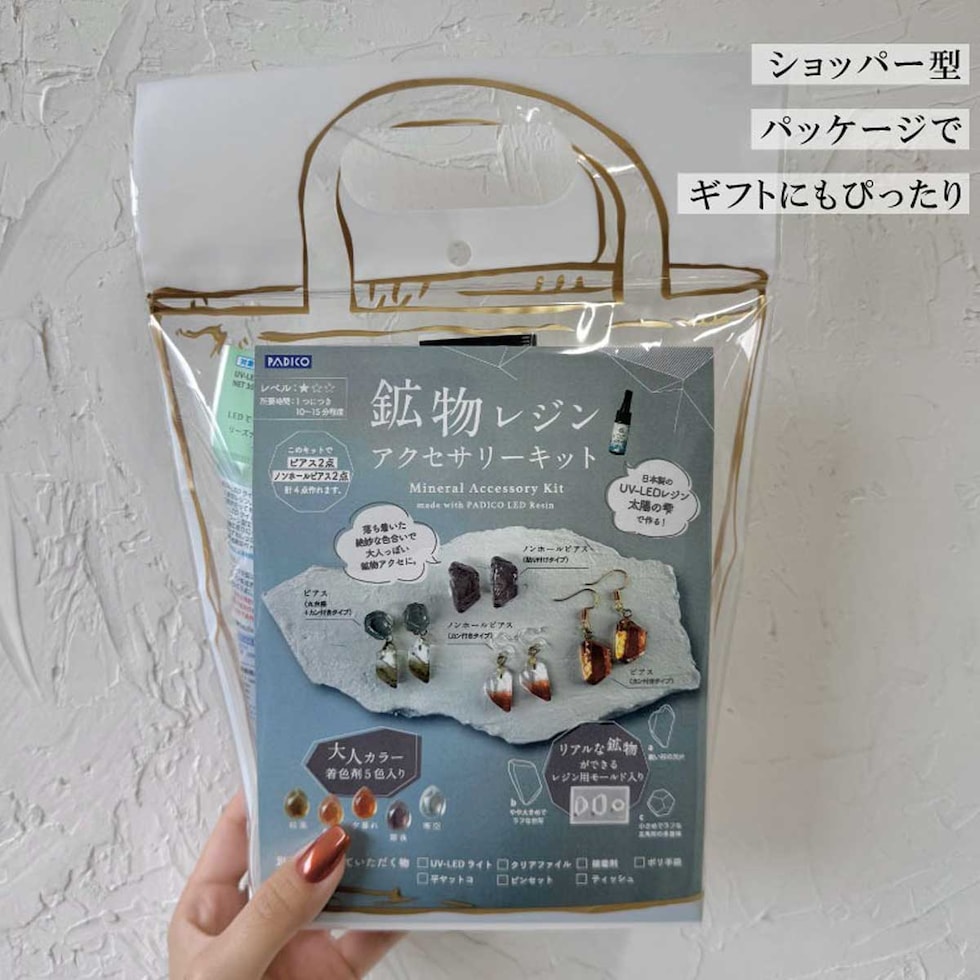 パジコ PADICO 鉱物レジンアクセサリーキット