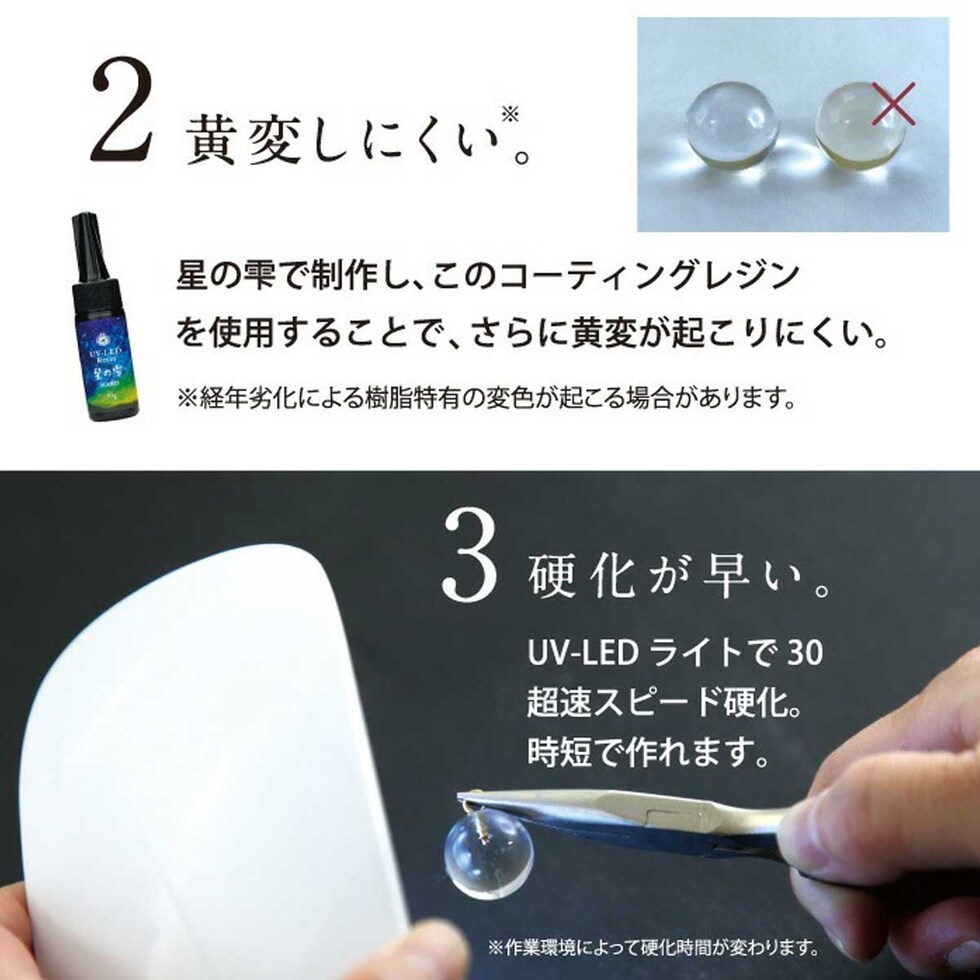 パジコ PADICO UV-LEDコーティングレジン星の雫グロス 500g