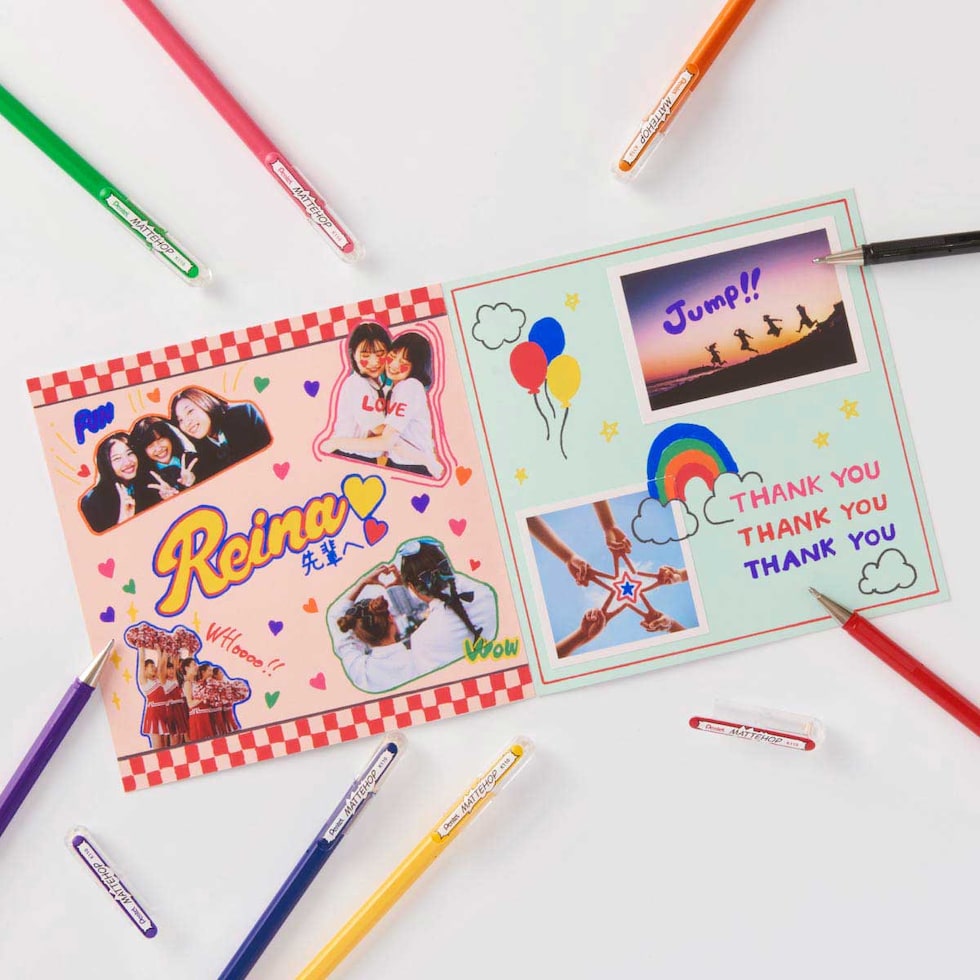 ぺんてる マットホップボールペン 1.0mm (全21色缶入りセット)(K110-V21ST) MATTEHOP ボールペン カラー マット Pentel 高発色