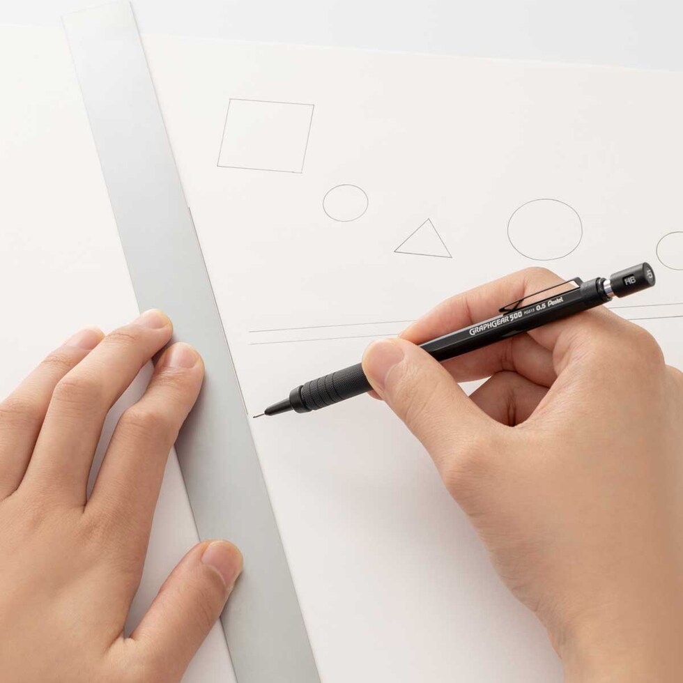 ぺんてる 製図用シャープペンシル 60周年 (数量限定) グラフギア500 (PG515-ANA)