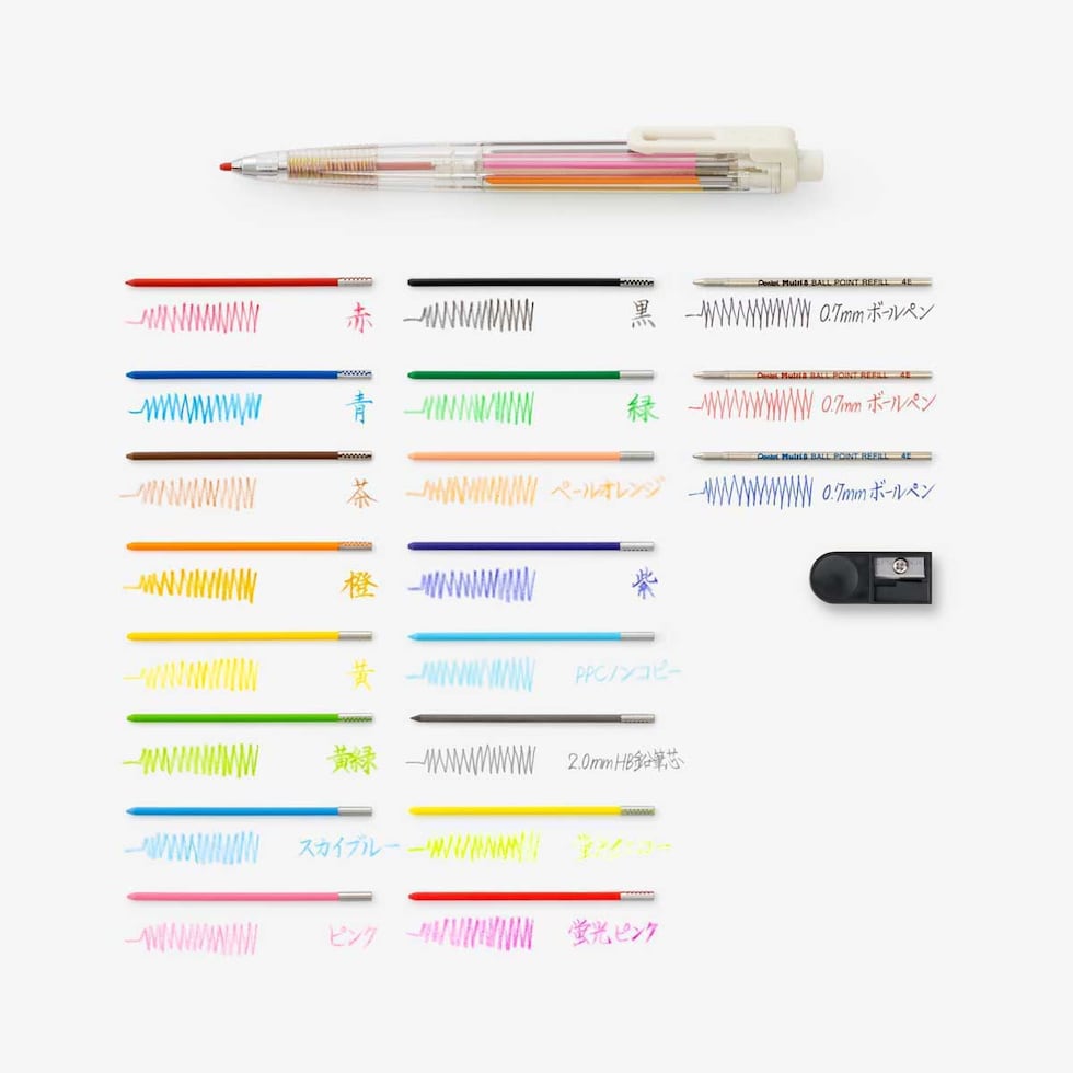 ぺんてる アートマルチ8 スケッチブック付きセット(数量限定品) (XPH804STSB)