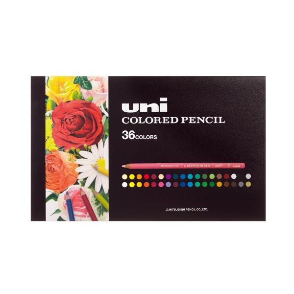 三菱鉛筆 ユニカラー36色セット(UC36CN2)
