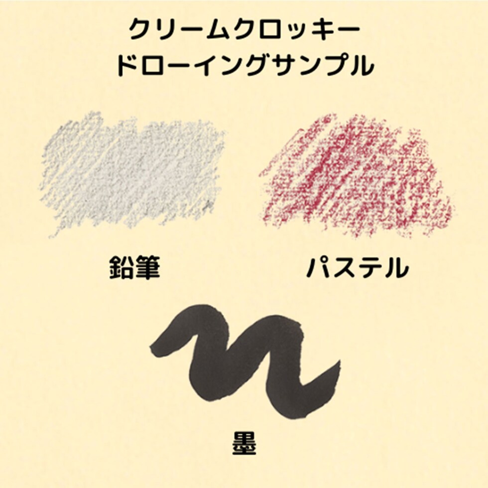 ミューズ クロッキー (クリーム) 背付SP 本型 A4