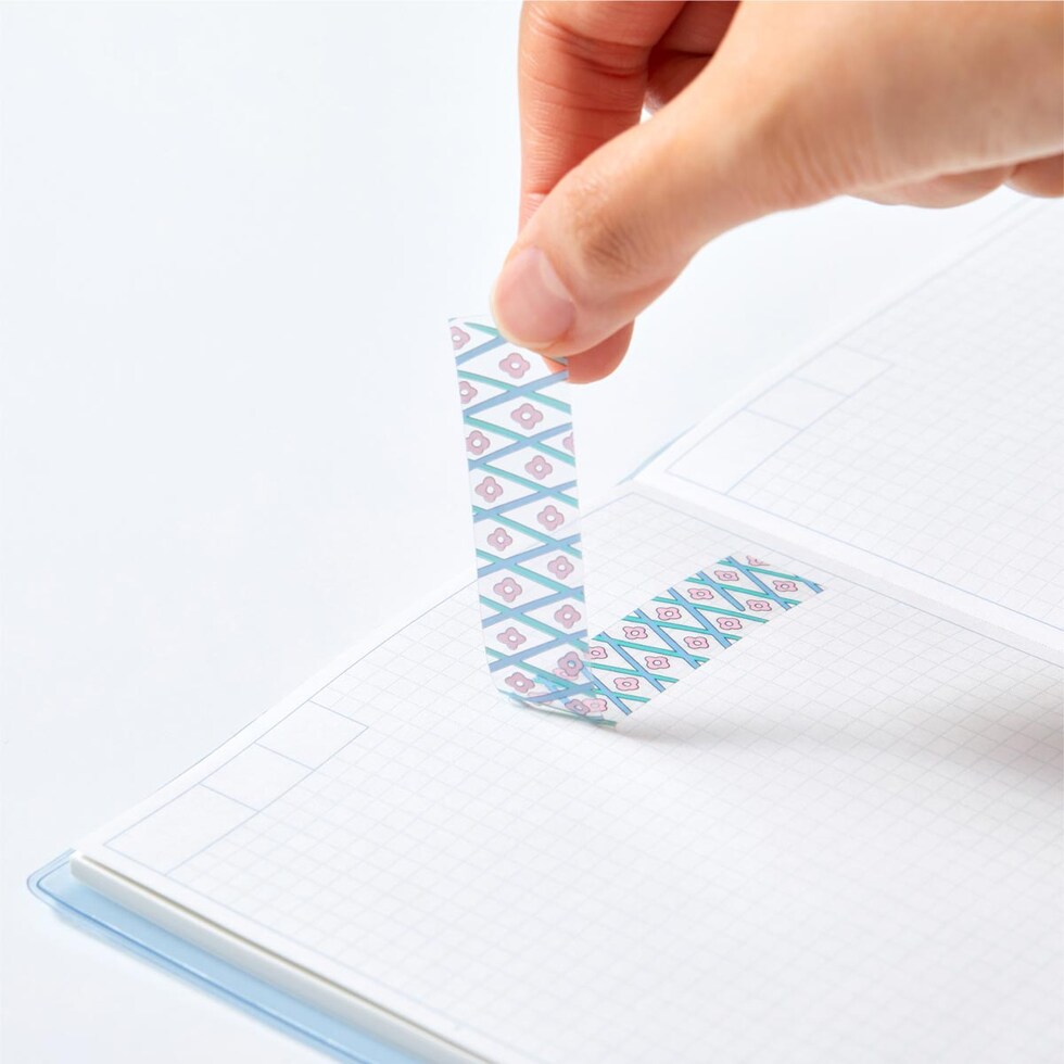 キングジム(Kingjim) SODA ドット (10mm) CMT10-010 ソーダ 貼ってはがせる 透明マスキングテープ 10mm×3m フィルム マステ ネコポス可