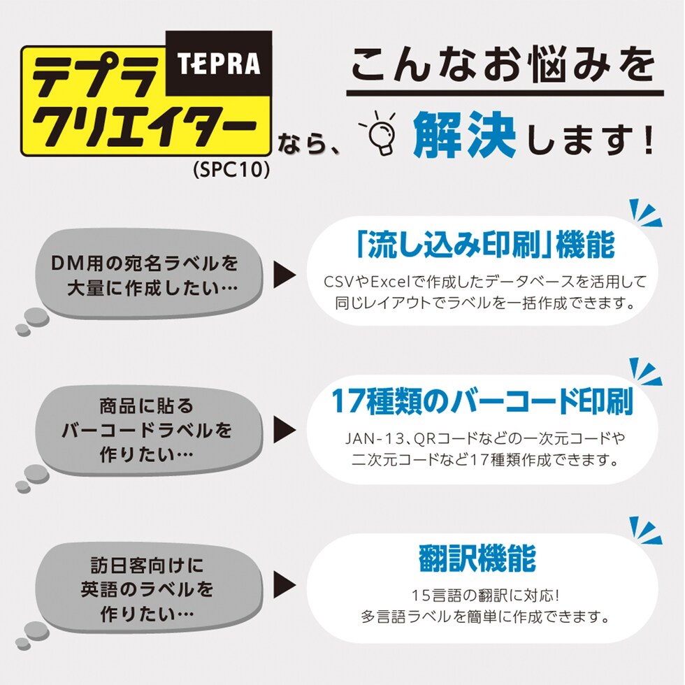 キングジム(Kingjim) ラベルライター「テプラ」PRO SR-R560 (SR-R560)