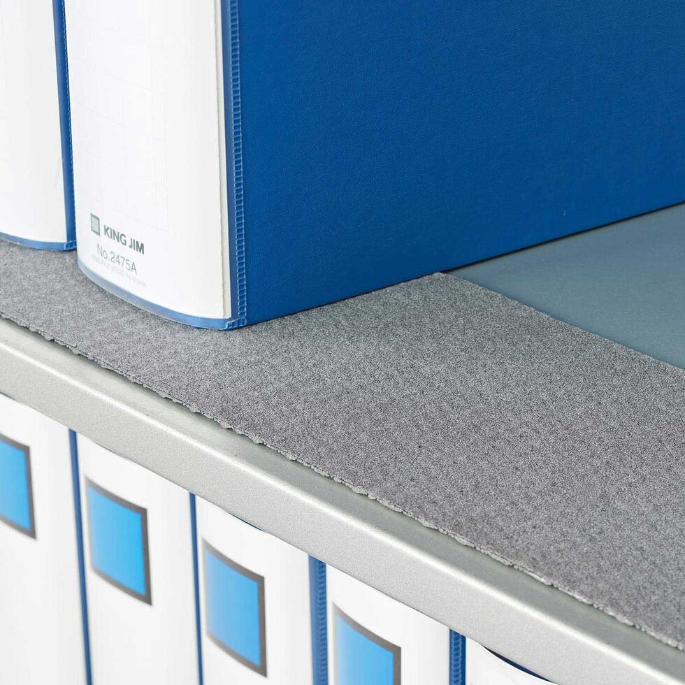 キングジム(Kingjim) 収納棚に敷く落下予防マットRM1200 (RM1200)