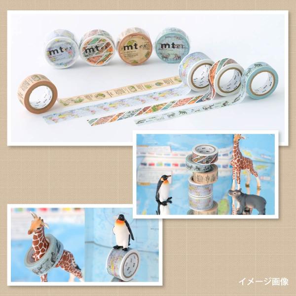 カモ井加工紙 新柄21AW mt ex 204 地図ストライプ (mtEX1P204)