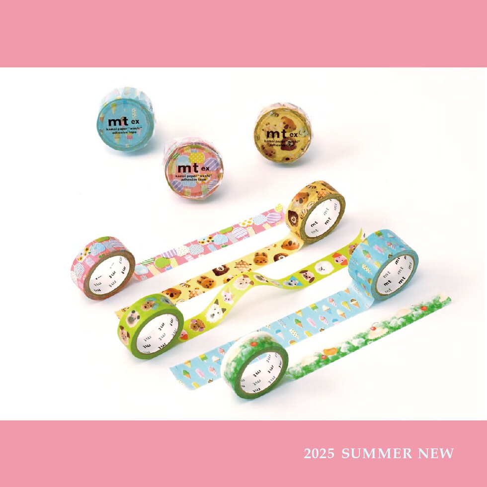 カモ井加工紙 mt ex アイス 23mm×5m (MTEX1P259) ネコポス可 mt マスキングテープ マステ 1P