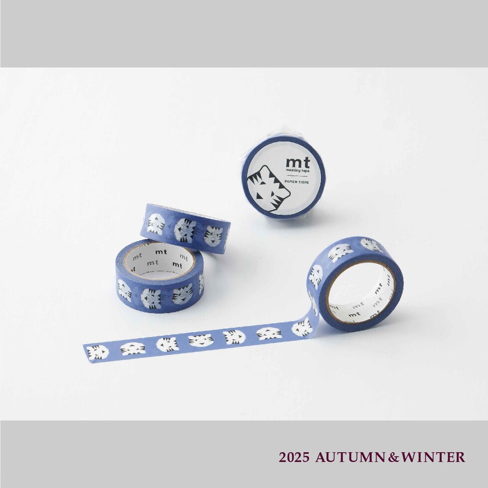 カモ井加工紙 mt Artist PAPIER TIGRE TIGRE blue 15mm×5m (MTPAPI11)