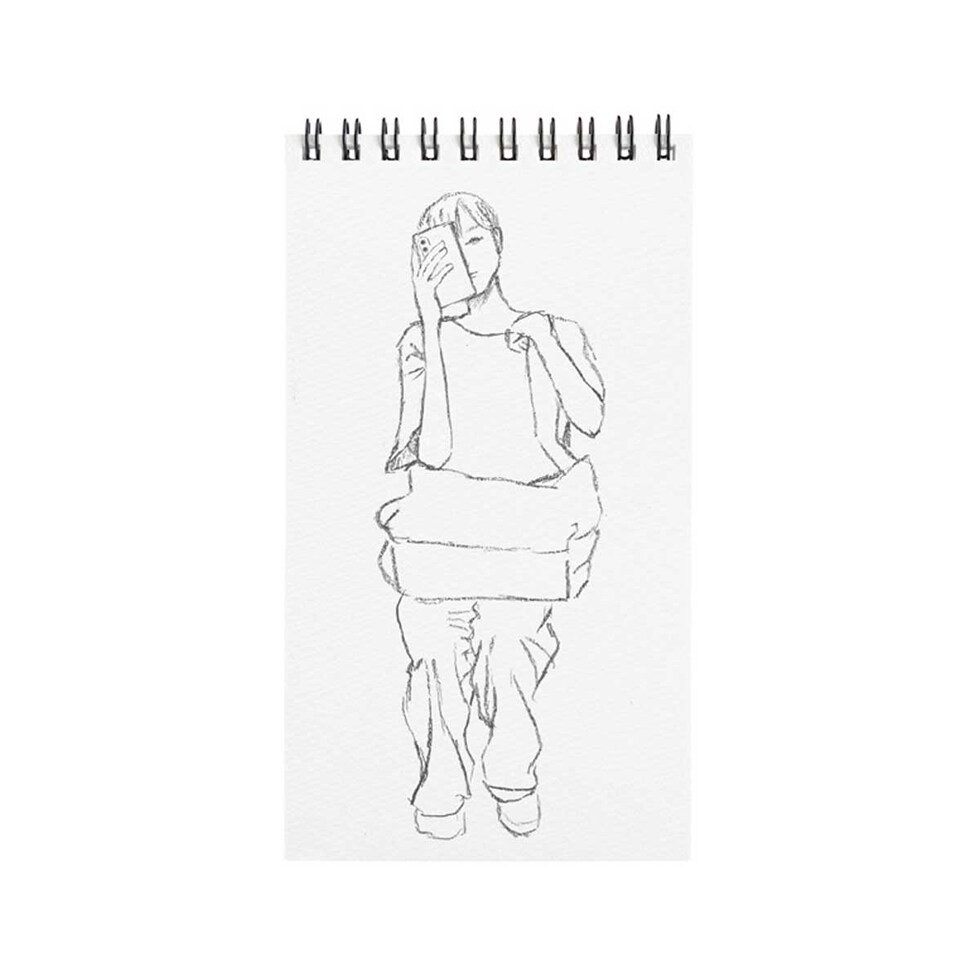 マルマン 長型 図案スケッチブック 限定 (S200)