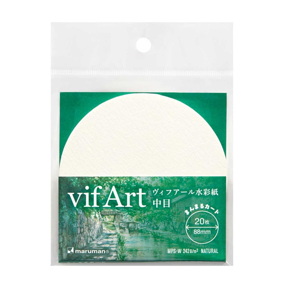 マルマン まんまるカード ヴィフアール 中目 バラ紙 限定 (CSB2)