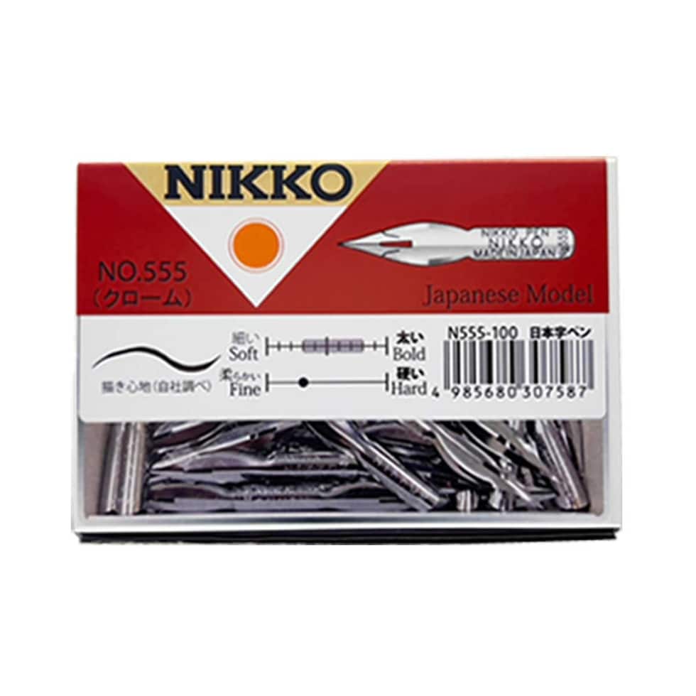 立川ピン製作所 日光 日本字ペン 100本入 (N555100)