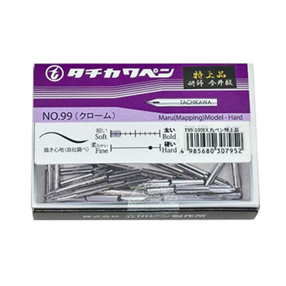 立川ピン製作所 タチカワ 99丸ペン 100本入 特上品 (T99100EX)