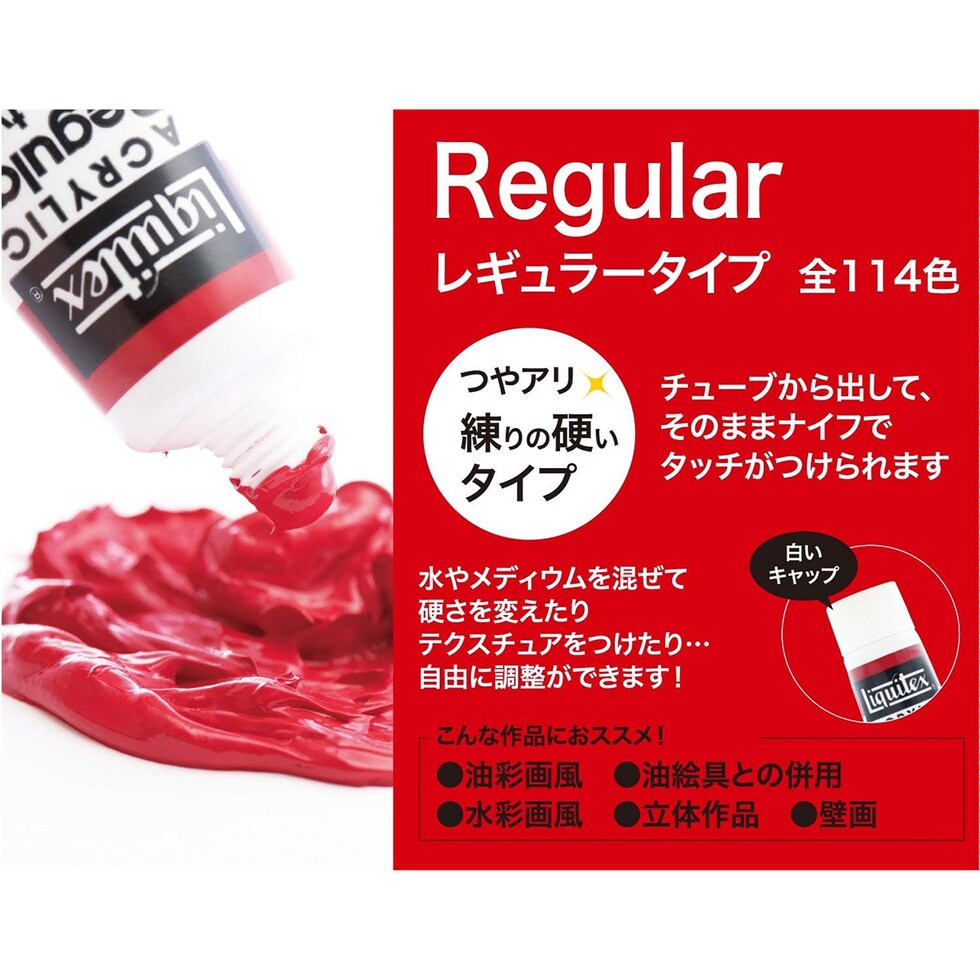 リキテックス レギュラータイプ 6号 20ml 伝統色24色セット (15101824)