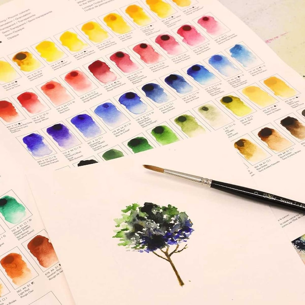 W&N プロフェッショナルウォーターカラー 5ml チューブ 107色 全色セット (18809899) 水彩 絵の具 えのぐ ウィンザー&ニュートン