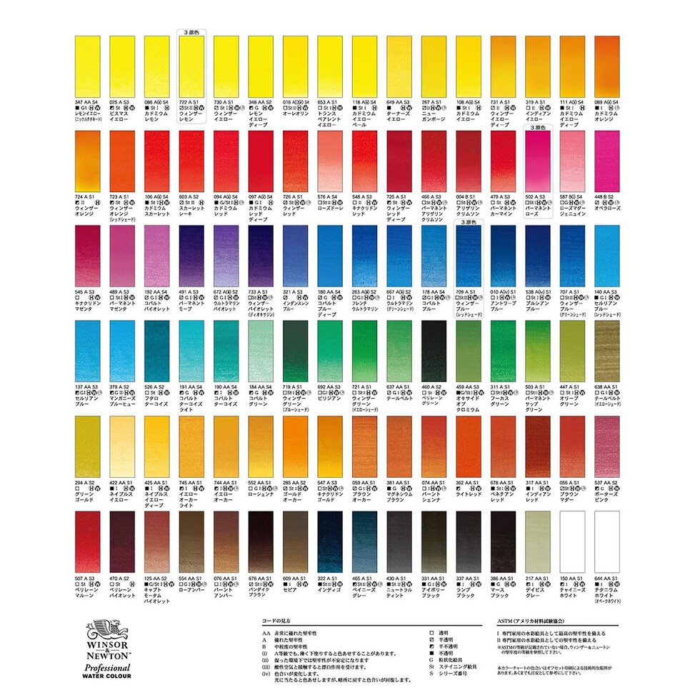 W&N アーチスト水彩絵具5ml チューブセット 24色チューブセット (18809824)